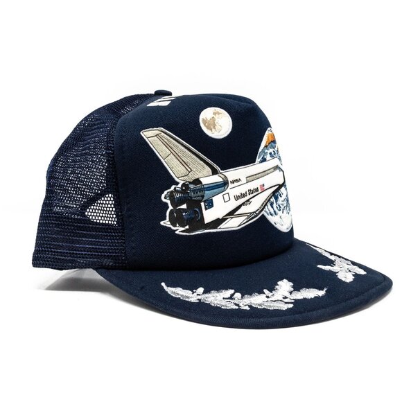 Vintage Space Shuttle STS-3 Mesh Snapback Trucker Hat - Picture 2 of 8